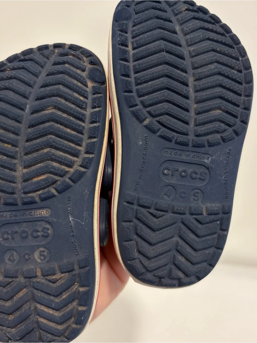 Baby crocs size 4/5